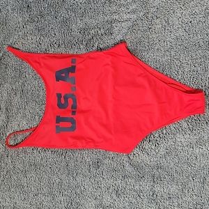 USA One-Piece Swimsuit Sz. M